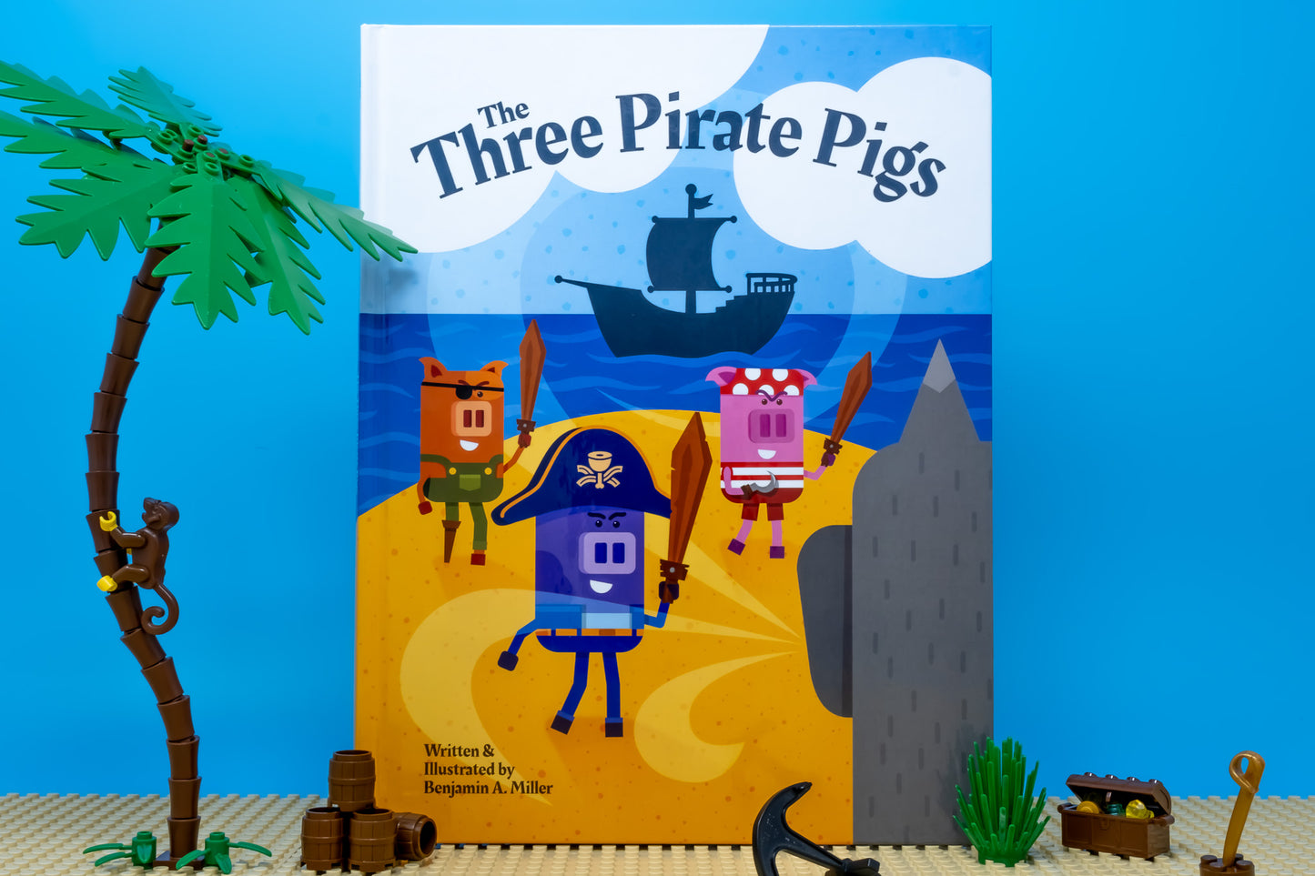 The Three Pirate Pigs (Hardcover)