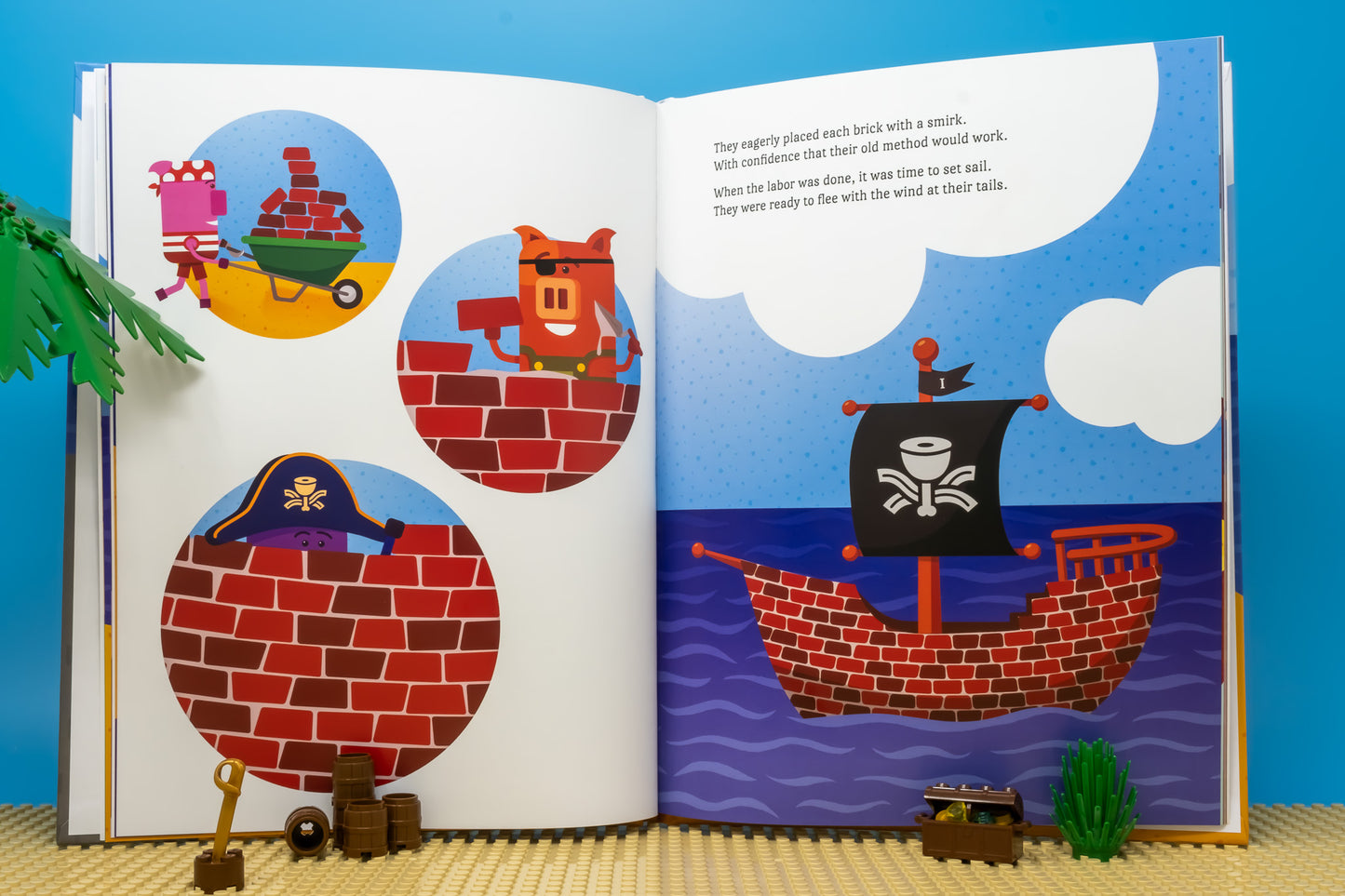 The Three Pirate Pigs (Hardcover)